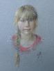 child pastel portrait sketch 02